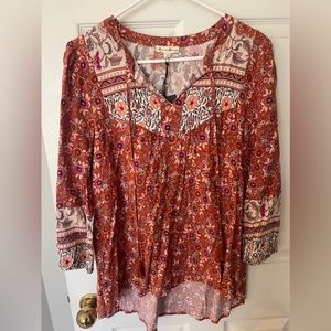 Boho top size Med-NWT